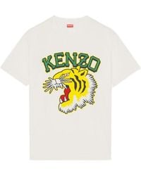 KENZO - Varsity Jungle Tiger Oversized T-Shirt - Lyst