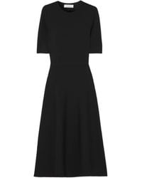 Gabriela Hearst - Seymore Wool, Cashmere And Silk-Blend Midi Dress - Lyst