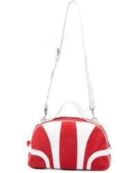 Dries Van Noten - Striped Design Shoulder Bag - Lyst