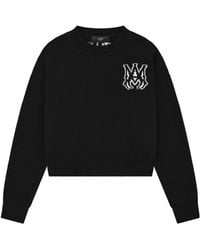 Amiri - Logo-Embroidered Merino-Wool Sweater - Lyst