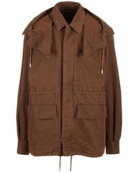 McQueen - Long-Sleeved Casual Jacket - Lyst