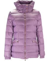 EA7 - Logo Details Down Jacket - Lyst
