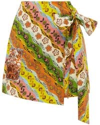 ALÉMAIS - Janine Sarong Skirt - Lyst