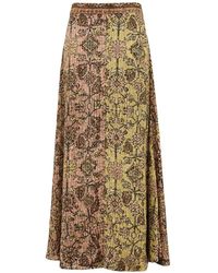 Ba&sh - Printed High Waist Skirt - Lyst