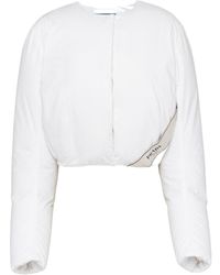 Prada - Cotton Down Jacket - Lyst