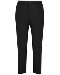 Dolce & Gabbana - Gabardine Trousers - Lyst