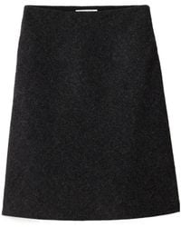 Miu Miu - Shetland Wool Skirt - Lyst