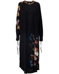 Dries Van Noten - Daftan Floral Maxi Dress - Lyst
