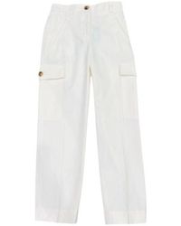 Twinset - Pressed-Crease Trousers - Lyst