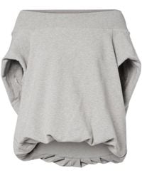 Dries Van Noten - Cocoon Cotton Jersey Sweatshirt - Lyst