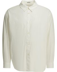AURALEE - Garment-Dyed Shuttle-Weather Shirt - Lyst