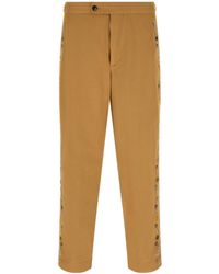 Bode - Feather Runner Embroidered Casual Pants - Lyst