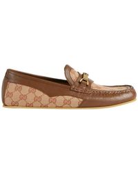 Gucci - Interlocking G Horsebit Driving Shoes - Lyst