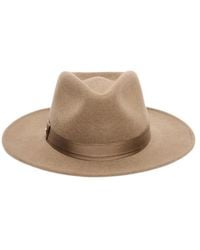 Max Mara - Grosgrain-Trim Felt Hat - Lyst