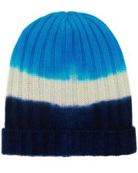The Elder Statesman - Tie-Dyed Chunky Ribbed-Knit Beanie - Lyst