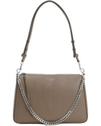 Tory Burch - Chain-Linked Zipped Shoulder Bag - Lyst