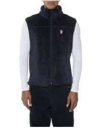 Moncler - Grenoble Fleece Vest - Lyst