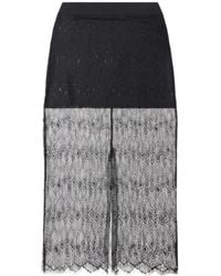 Frankie Shop - Alrose Lace Midi Skirt - Lyst