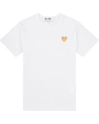 COMME DES GARÇONS PLAY - Logo T-Shirt - Lyst