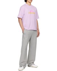 Marine Serre - Ms Sport Jersey Relaxed T-Shirt - Lyst