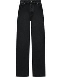 Off-White c/o Virgil Abloh - Logo Patch Tapered Jeans - Lyst