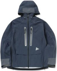 and wander - Zip Pocket Hooded Jacket - Lyst