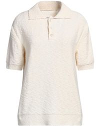Maison Margiela - Knit Short-Sleeve Polo Shirt - Lyst