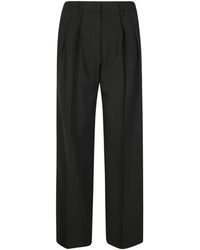 forte_forte - Belt Loop Casual Pants - Lyst