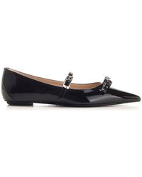 Stuart Weitzman - Pointed Ballet Shoes - Lyst