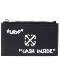 Off-White c/o Virgil Abloh - Jitney Quote Zipped Card Holder - Lyst