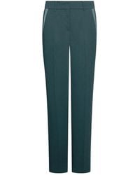 Marella - Straight-Fit Envers Satin Trousers - Lyst