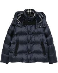 Burberry - Quilted Hooded Down Jacket - Lyst