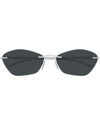 McQueen - Eyewear Irregular Frame Sunglasses - Lyst