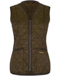 Barbour - Diamond Quilted Sleeveless Gilet - Lyst