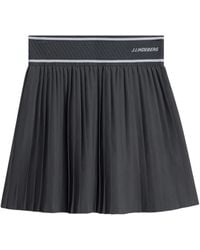 J.Lindeberg - Pleated Midi Skirt - Lyst