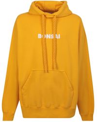 Bonsai - Logo-Print Cotton Hoodie - Lyst