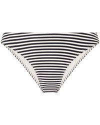Nili Lotan - Striped Bikini Briefs - Lyst