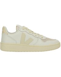 Veja - V-10 Lace-Up Sneakers - Lyst