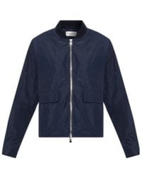 Officine Generale - Nathane Zip-Up Bomber Jacket - Lyst