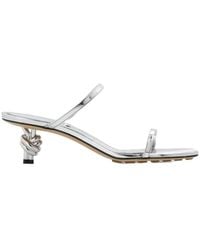 Bottega Veneta - Knot Detailed Mules - Lyst
