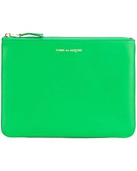 Comme des Garçons - Zip-Up Leather Wallet - Lyst