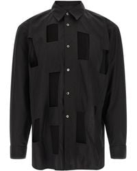 Comme des Garçons - Comme Des Garçons Homme Plus Geometric Cut-Out Oversized Shirt - Lyst