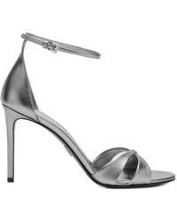 Prada - Round-Toe High-Heeled Sandals - Lyst