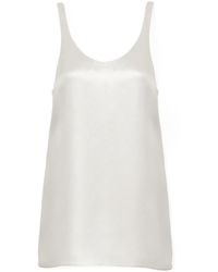 Chloé - Chloé Scoop Neck Tank Top - Lyst