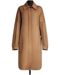 Max Mara - Atelier Button Detailed Oversized Coat - Lyst