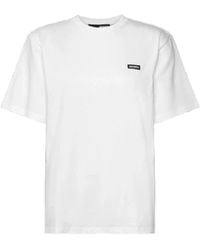 ROTATE BIRGER CHRISTENSEN - Logo Embroidered Crewneck T-Shirt - Lyst