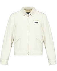 AllSaints - Korey Borg Zip Jacket - Lyst