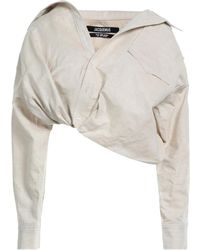 Jacquemus - Solid Colour Shirts - Lyst