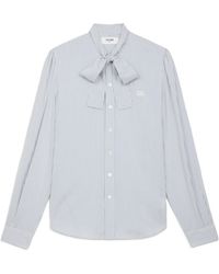 Celine - Lavalliere Mia Shirt - Lyst