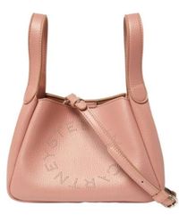 Stella McCartney - Logo Double Top Handle Crossbody Bag - Lyst
